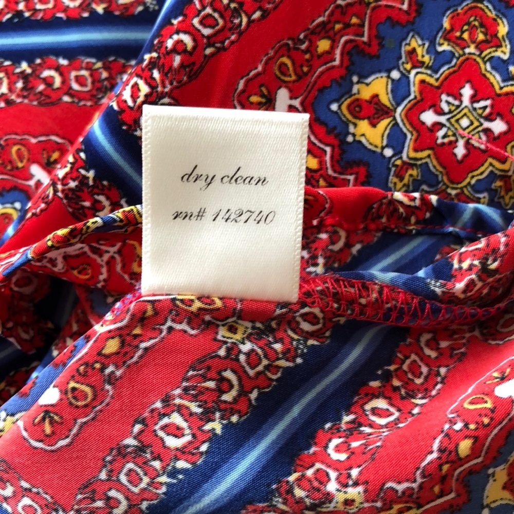 NWOT Moroccan Print Racerback Tank - Picture 5 of 5
